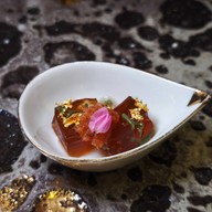 เมนูของร้าน Hangetsu Omakase  -