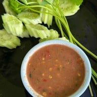 เมนูของร้าน ร้านข้าวแกงปักษ์ใต้ ปั๊ม ปตท. กิ่งแก้ว