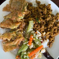 เมนูของร้าน ร้านข้าวแกงปักษ์ใต้ ปั๊ม ปตท. กิ่งแก้ว