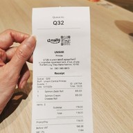 เมนู UMAMI Sushi Roll (อูมามิ ซูชิ โรล) Pinklao