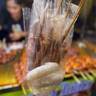 เมนูของร้าน ตาออดไก่ย่าง ถนนคนเดินลพบุรี