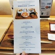 เมนู Omakase Don by Teppen Park Silom