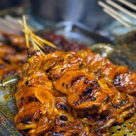 เมนูของร้าน ตาออดไก่ย่าง ถนนคนเดินลพบุรี