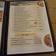 เมนู The Sea Pine หาดบ้านกรูดจังหวัดประจวบคีรีขันธ์ บางสะพาน