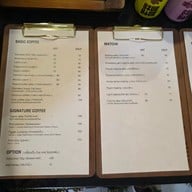 เมนู Tigoro coffee พล