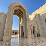 บรรยากาศ Sultan Qaboos Grand Mosque