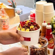 ข้าวไข่เจียวปุฟเฟต์ ตลาดศิริการ