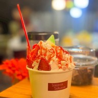 ข้าวไข่เจียวปุฟเฟต์ ตลาดศิริการ