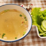 เมนูของร้าน ถุงทองข้าวมันไก่ไห่หนาน สูตรสิงคโปร์ ตลาดจิตวรรณ