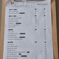 เมนู HOFFMANN COFFEE