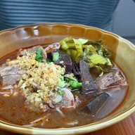เมนูของร้าน ข้าวซอยต้นน้ำ น่าน