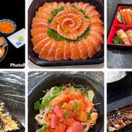 แซลมอน ข้าวด้ง ซูชิ แกงกะหรี่ (โคจิไก)แซลมอน นวมินทร์  111