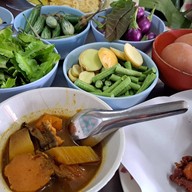 เมนูของร้าน โกจ้อย ขนมจีน ไก่ทอด