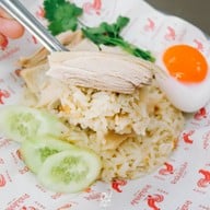 ข้าวมันไก่กับไข่ ข้าวมันไก่กับไข่
