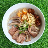 โจ๊กเครื่องในหมูรวม&สเต๊กหมูทอดข้าวผัดร้านคอฟฟี่วิธเลิฟ♥️ ร้านคอฟฟี่วิธเลิฟ♥️