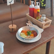 เมนูของร้าน Boonhome Cafe NKP