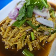 เมนูของร้าน ร้านส้มตำเหนือ ซอยสายลม