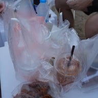 บรรยากาศ ตลาดลงเล หาดสามร้อยยอด