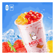 เมนูของร้าน Mixue ม.เกษตร กำแพงแสน