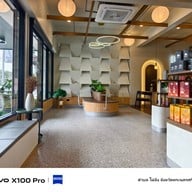 บรรยากาศ Café Amazon - SD5508 หน้าสนามกีฬากลางอยุธยา