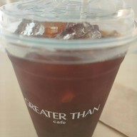 เมนูของร้าน Greater Than Cafe มากกว่าคาเฟ่