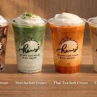 hiichy cafe ร้านน้ำชาเย็นกาแฟสด น้ำปั่น อาหารตามสั่งฮาลาล รามคำแหง 68