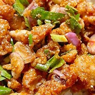 ข้าวยำไก่แซ่บ  บ้านสวน🐣🐤🐥 บ้านสวน ซ.7