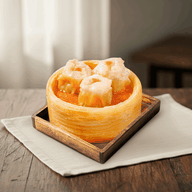 ครัวซองทาร์ตขนมจีบกุ้ง ซอลมันกุ้ง