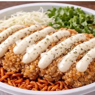 ไก่ฉ่ำซอส+มาม่าเกาหลี ขอนแก่น