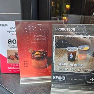 เมนู Beans Coffee Roaster สีลม