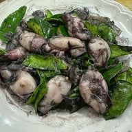 เมนูของร้าน กับข้าว ชาวประมง เลียบคลองทวีวัฒนา ศาลายา