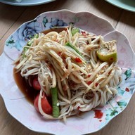 เมนูของร้าน ร้านป้ามะลิ น้ำตกริมทาง