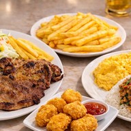 174 home cook สเต็ก ข้าว ของทานเล่น