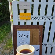 หน้าร้าน มัชฉะ กาแฟ พระราม9 by not an artist
