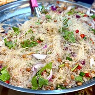 เมนูของร้าน ก.กิ๊ก ลาบยำ  ตลาดนัดเจ้าพระยา