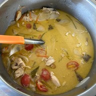 ข้าวแกงบุฟเฟ่ต์@ปั้มบางจาก