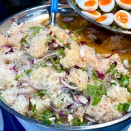 เมนูของร้าน ก.กิ๊ก ลาบยำ  ตลาดนัดเจ้าพระยา