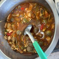 ข้าวแกงบุฟเฟ่ต์@ปั้มบางจาก