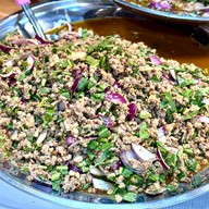 เมนูของร้าน ก.กิ๊ก ลาบยำ  ตลาดนัดเจ้าพระยา