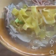 เมนูของร้าน ก๋วยเตี๋ยวบ้านบึง ซอย 12