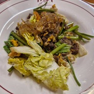 เมนูของร้าน สุกี้ดารา ผัดแห้งหอมกระทะ พัทยา