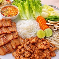 ⭐️หมูเกาหลีย่างให้ น้ำจิ้มเด็ด👍,กระเพาเดอะแกรนด์พระราม 2 ⭐️หมูเกาหลีย่างให้ น้ำจิ้มเด็ดกระเพา เดอะแกรนด์พระราม 2