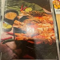 เมนู ฟาร์มกุ้งทองซีฟู้ด -