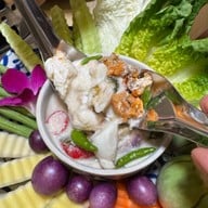 ขนมจีนเจ๊แดง บางสะพาน สาขาบรมฯ34