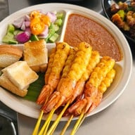 ฝู สะเต๊ะสะท้านเตา ตลาดสิริทรัพย์รังสิต