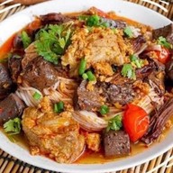 ก๋วยเตี๋ยวหมูต้มยำโบราณ อาหารตามสั่ง หน้าซีเจ☎️084-142-4416 ตลาดนิคมบางปู หน้าซีเจ