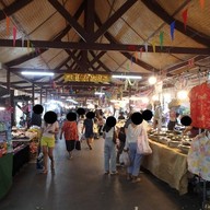 บรรยากาศ ตลาดน้ำบางน้ำผึ้ง