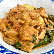 เมนูของร้าน แกงป่า(ลุงสง่า) ซอยวัดบัวขวัญ