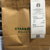 เมนูของร้าน Starbucks มาร์เก็ต เพลส เทพรักษ์
