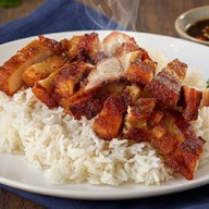 ข้าวหมูทอด อร่อยเหาะ(แยกศิริราช) ข้าวหมูทอด(S)